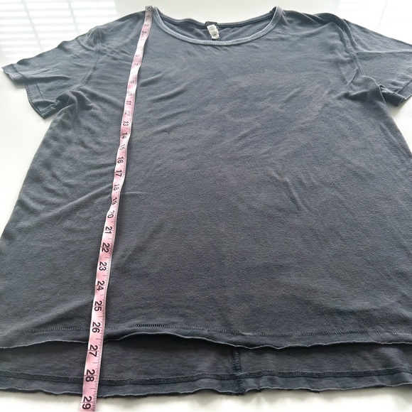 Free People Bundle: Bae Bae Layering Top (Green) + Camo Tee (Dark Gray) – Size M - Picture 13 of 15